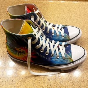 COPY - tie dye high top converse